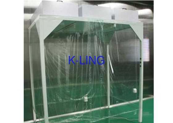 Modüler Softwall Temiz Oda Laboratuvarı Temiz Kabin Kolay Kurulum