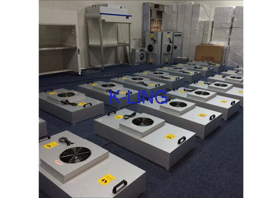 Temiz Oda Standart Boyut için 220VAC 50Hz Fan Filtre Ünitesi HEPA Filtre