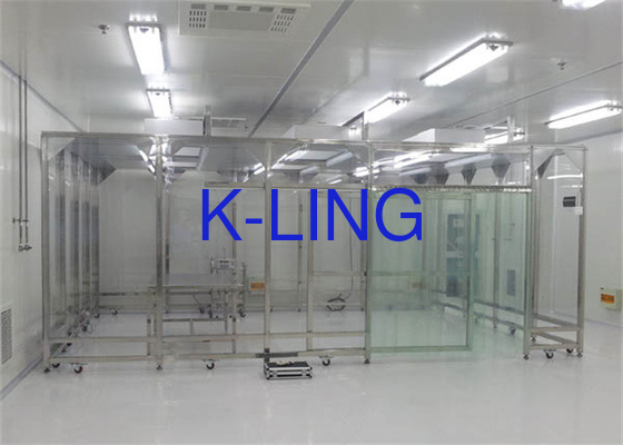 Kurulumu kolay Softwall Temiz Oda Gürültü ≤60dB Nem için 45 - 65%RH