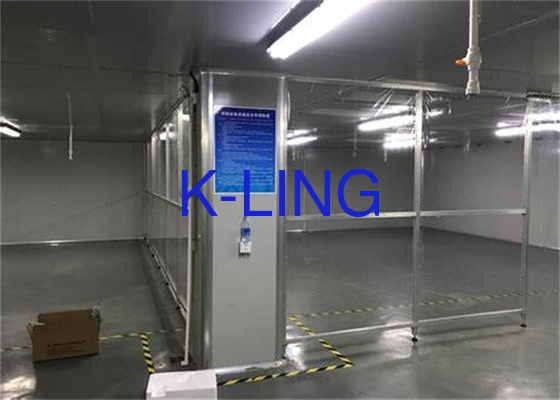 Endüstriyel Aydınlatma ≥300Lux Temizlik Booth / Precision Manufacturing için Temiz Oda
