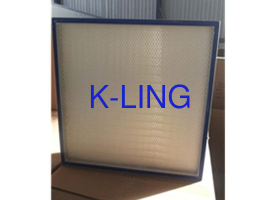 AB yapıştırıcı mühürlü HEPA hava filtresi EVA gazket 99.97% verimlilik Mini yapışkanlar tasarımı