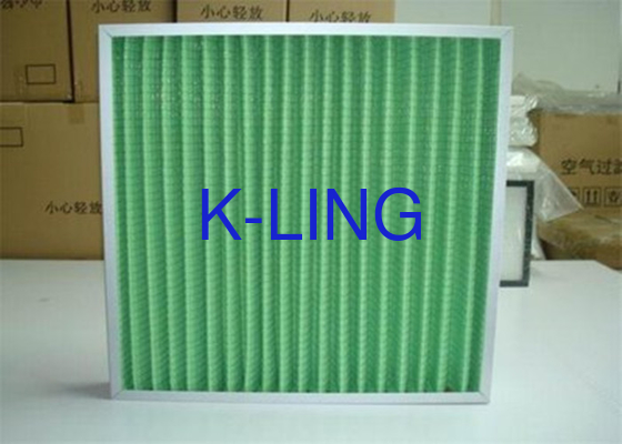 Ön Filtre Derecesi Galvanizli Koruyucu Ağaçlı Plüse Panel Hava Filtresi