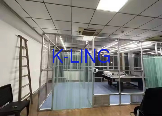 4.0m*2.0m*2.2m Modüler Temizlik Odası %99.99 Verimlilikli HEPA Filtrasyon Sistemi