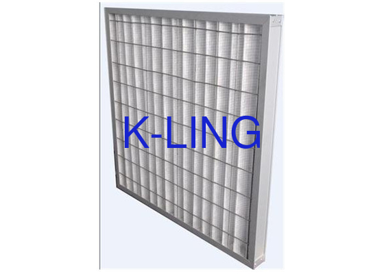 Pre MERV 8 HVAC Sistemleri İçin Havalandırma Plak Panelli Hava Filtreleri
