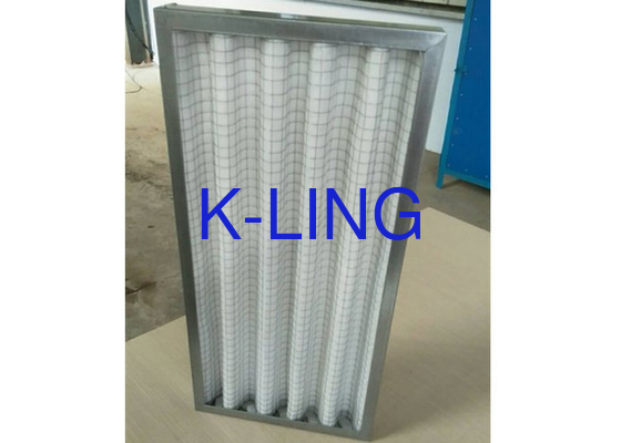 MERV 8 Havalandırma Sistemleri İçerideki Havanın Güvenliği İçin Pliated Panel Ön Filtre