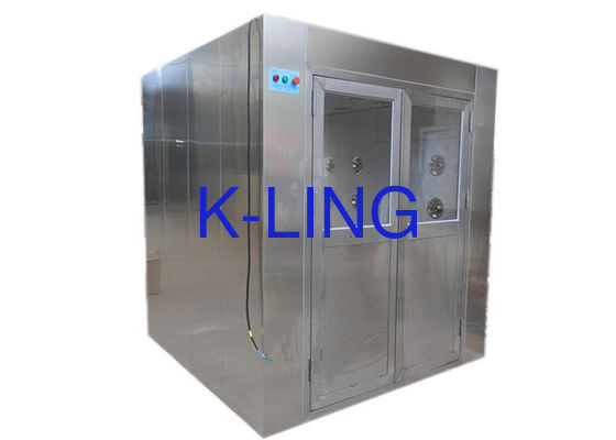 1-2 Kişilik Akıllı Sınıf 100 Temiz Oda Hava Duşu Ekipmanı