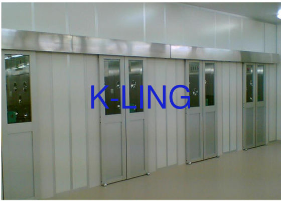 Kargo / Sınıf 100 Temiz Oda için 380v 50HZ 3P Temiz Oda Hava Duşu