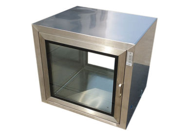 Elektromanyetik Kilitli Statik Temiz Oda Geçiş Kutusu 2 Yıl Garanti