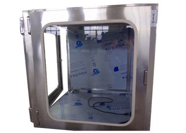 CE Hepa Filtre H13 / H14 İlaç İçin Temiz Oda Geçiş Kutusu