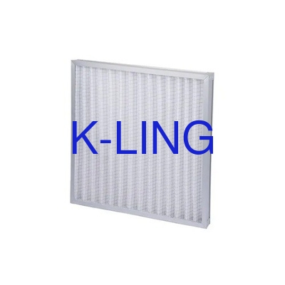 Kokudan kurtulma oranı % 95 Pliated Panel Hava Filtresi ve Sonunda Direniş 150-250