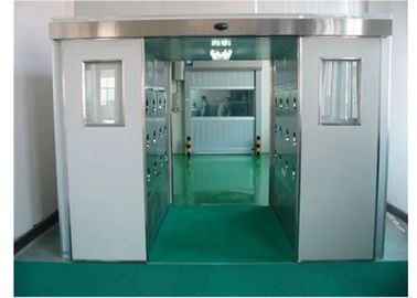 Otomatik Algılama Temiz Oda Hava Duşu Tüneli Kişi Ve Kargo Rüzgar Hızı 25m / S