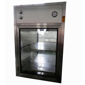 Elektronik Kilitli Hava Duşu Geçiş Kutusu / Farmasötik Temiz Oda HEPA Filtreli Geçiş