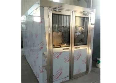 Kargo ve İnsanlar İçin Elektrik Çift Salıncak Kapı Temiz Oda Hava Duşu