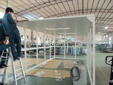 Anti Statik Izgara Perdesi ile Kompakt Hava Arıtma Ekipmanları Softwall Temiz Oda