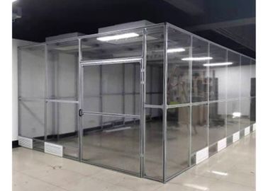 Pleksiglas Duvarlı Dayanıklı Softwall Temiz Oda, Alüminyum Profil Çerçevesi