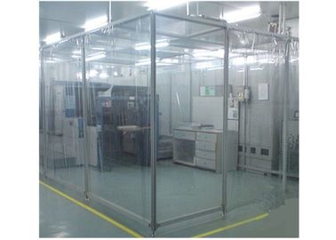 Modüler Softwall Temiz Oda Anti Statik Elektrik Plastik Perde Duvar