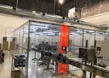 E Sigara Üretimi Pleksiglas Duvar Softwall Temiz Oda