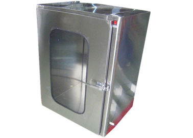 Paslanmaz Çelik Temiz Oda Geçiş Kutusu Temiz Oda Elektrikli İç Soyunma 110V / 50HZ