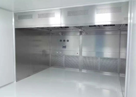 PLC Kontrol Sistemli Sınıf 100 Temiz Oda Tartım Kabini