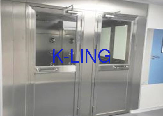 Özel Tip Kişiler Hava Duşu Tüneli PLC ve Dokunmatik Ekran Kontrollü