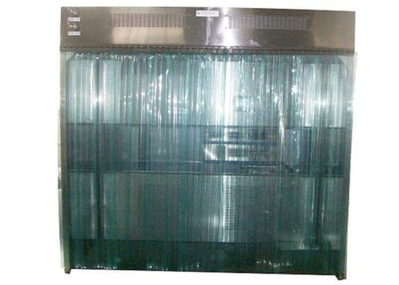 PVC Perde Kapı HEPA Filtreli SS 304 Yaprak Dağıtım Kabini