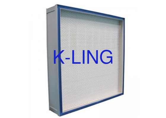 Temiz Oda için Tıbbi GMP Jel Conta EN 1822 H13 / H14 HEPA Filtre Sistemi