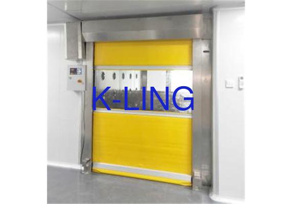 Kişiler ve Malzemeler İçin Hızlı Hızlı Kaydırılan Kapılar Hava Duş Tüneli