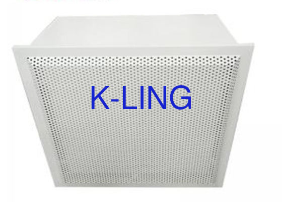 Elektronik Tesis için Temiz Oda Hepa Filtre Terminal Kutusu Sınıfı 10000