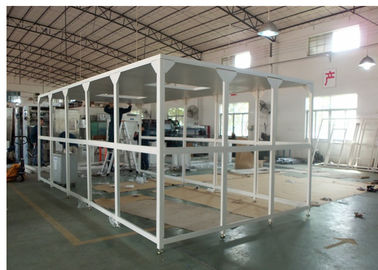 Biyolojik Laboratuvar Modüler Softwall Temiz Oda Sınıf 10000, Hastane Eczane Temiz Oda