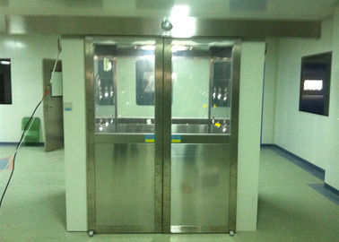 Üç Taraflı Üfleme Paslanmaz Çelik İlaç Temiz Oda Hava Duş Sistemi 380V 60HZ