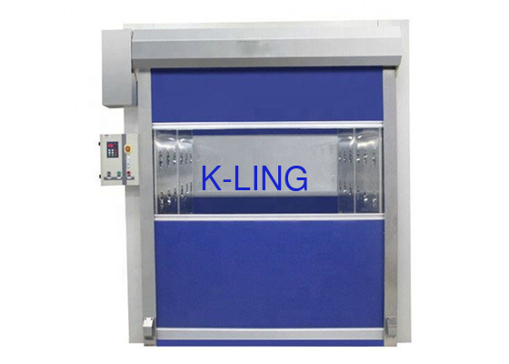 1.1KW Depo PVC Panjur Kapı Hava Duş Tüneli