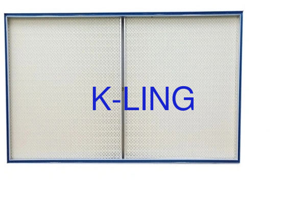 HVAC Hava Arıtma Havalandırmalı Sistem için GMP Temiz Oda Jel Conta HEPA Filtresi