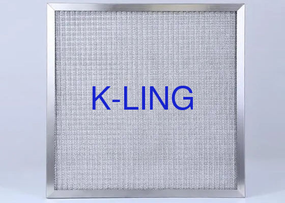 Yüksek Sıcaklığa Dayanıklı Pileli Panel Hava Filtreleri 300 Derece Santigrata Dirençlidir